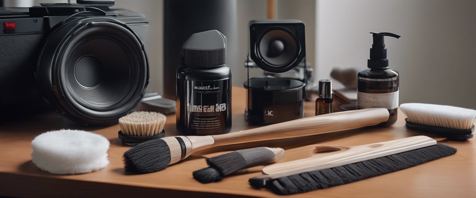 Speaker cleaning kit